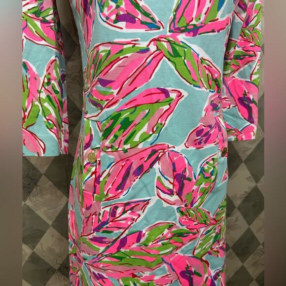 Lilly Pulitzer Charlene Scoop Neck Mini Dress - Picture 3 of 7
